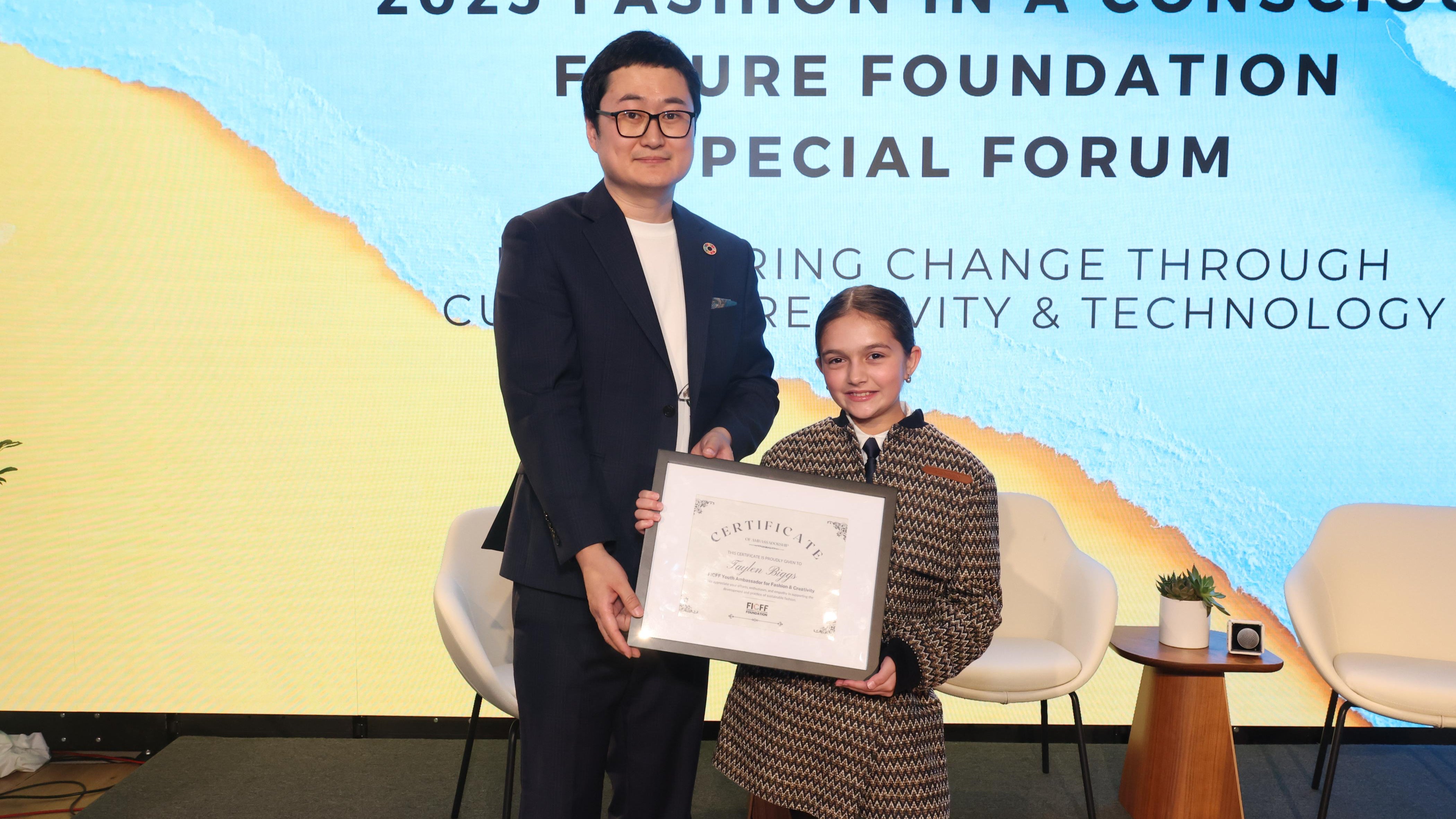 12-Year-Old Fashion Rising Star Taylen Biggs Appointed as FICFF Youth Ambassador for Fashion and Creativity